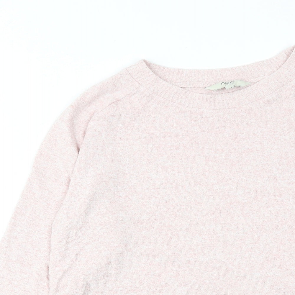 Womens UK Size 12 NEXT Pink Pullover Sweatshirt