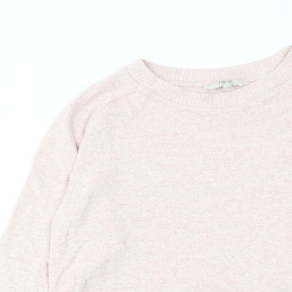 Womens UK Size 12 NEXT Pink Pullover Sweatshirt