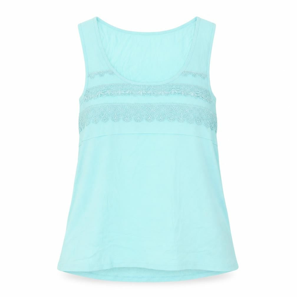 Womens UK Size 12 Warehouse Blue Basic Tank