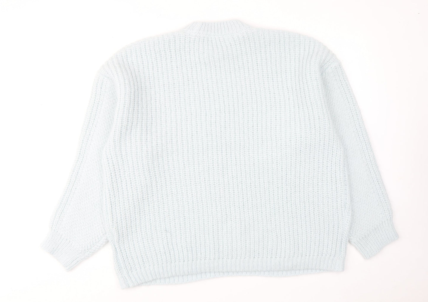 Womens UK Size L Topshop Blue Pullover Jumper