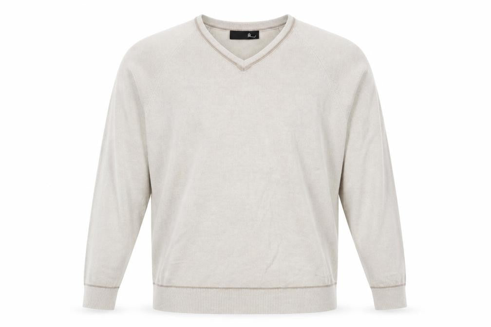 Mens UK Size XL BHS Beige Pullover Jumper