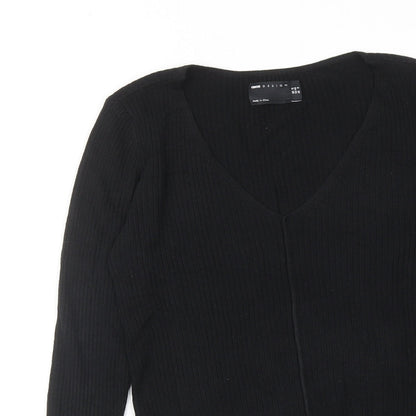 Womens UK Size 12 ASOS Black Pullover Jumper