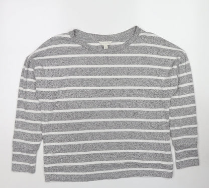 Womens UK Size 14 Marks and Spencer Grey Pullover Jumper