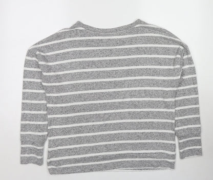 Womens UK Size 14 Marks and Spencer Grey Pullover Jumper
