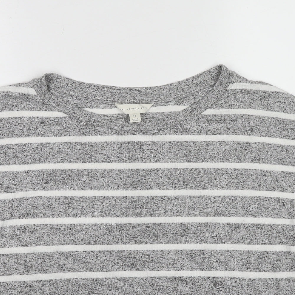 Womens UK Size 14 Marks and Spencer Grey Pullover Jumper