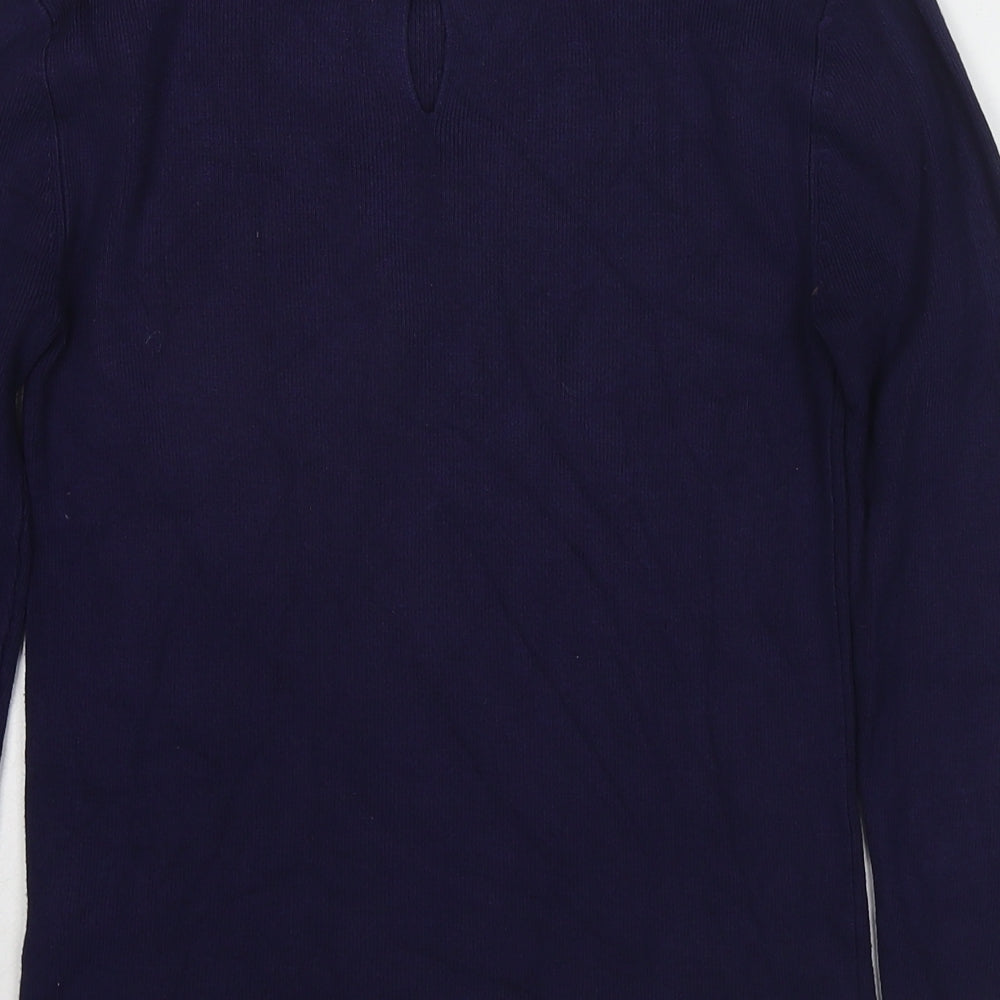 Womens UK Size 10 Monsoon Blue Pullover Jumper