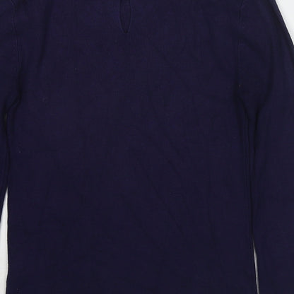 Womens UK Size 10 Monsoon Blue Pullover Jumper