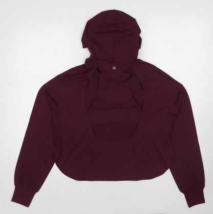 Womens UK Size S Gilly Hicks Purple Pullover Hoodie