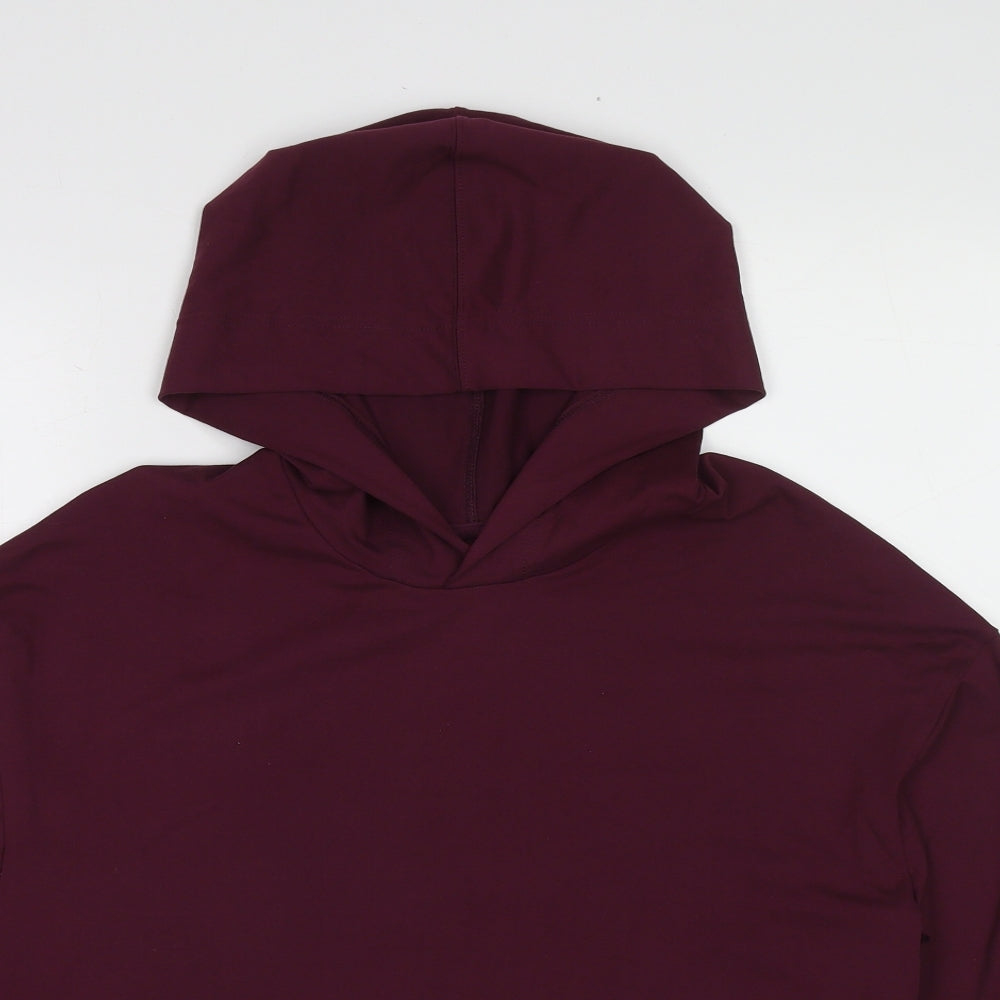 Womens UK Size S Gilly Hicks Purple Pullover Hoodie