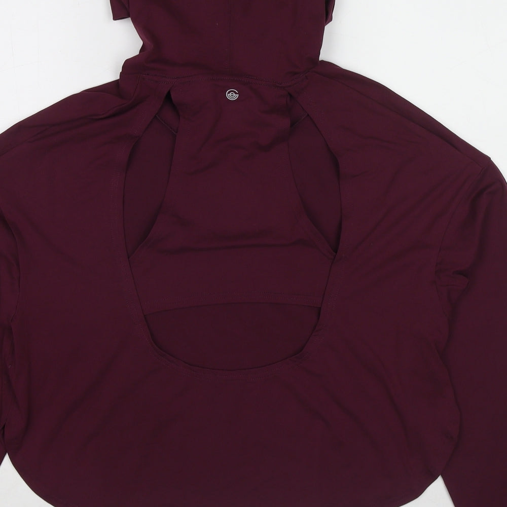 Womens UK Size S Gilly Hicks Purple Pullover Hoodie