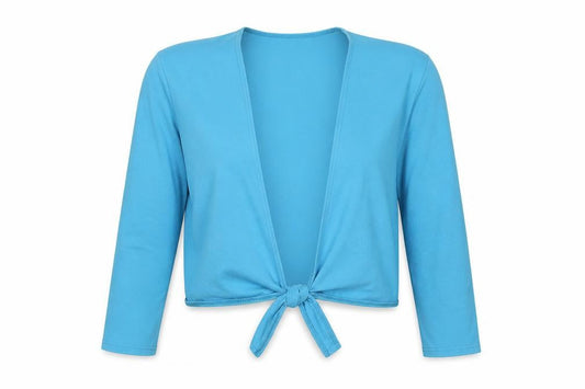 Roch Valley Womens Blue Cotton Wrap Blouse Size 8 V-Neck