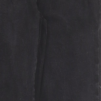 Denim & Co. Mens Black Cotton Skinny Jeans Size 30 in L30 in Regular Zip