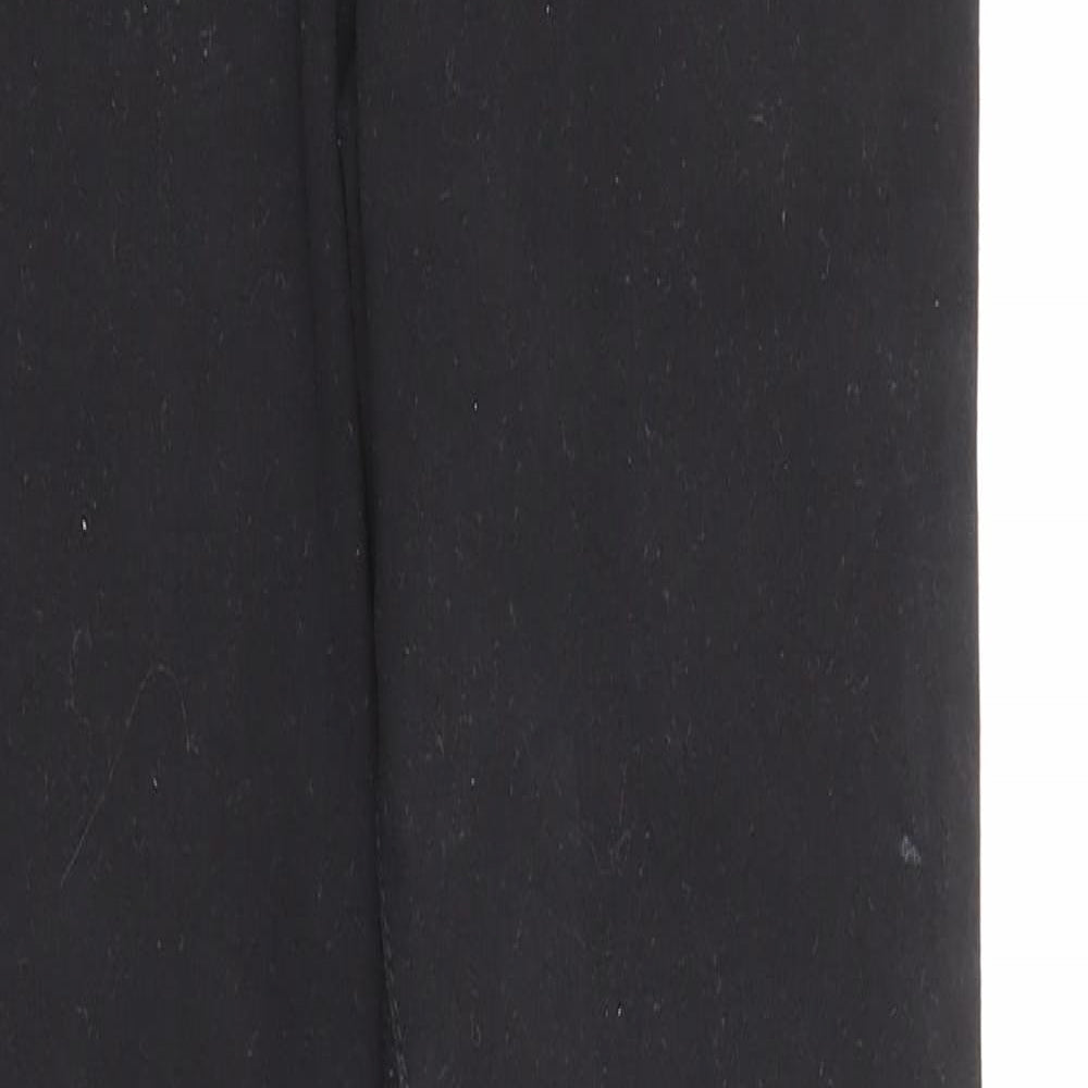 Denim & Co. Womens Black Cotton Skinny Jeans Size 10 Regular Zip