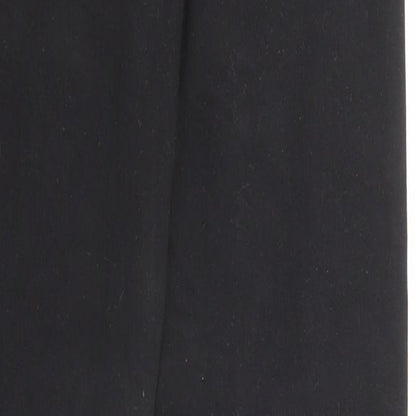 Denim & Co. Womens Black Cotton Skinny Jeans Size 10 Regular Zip