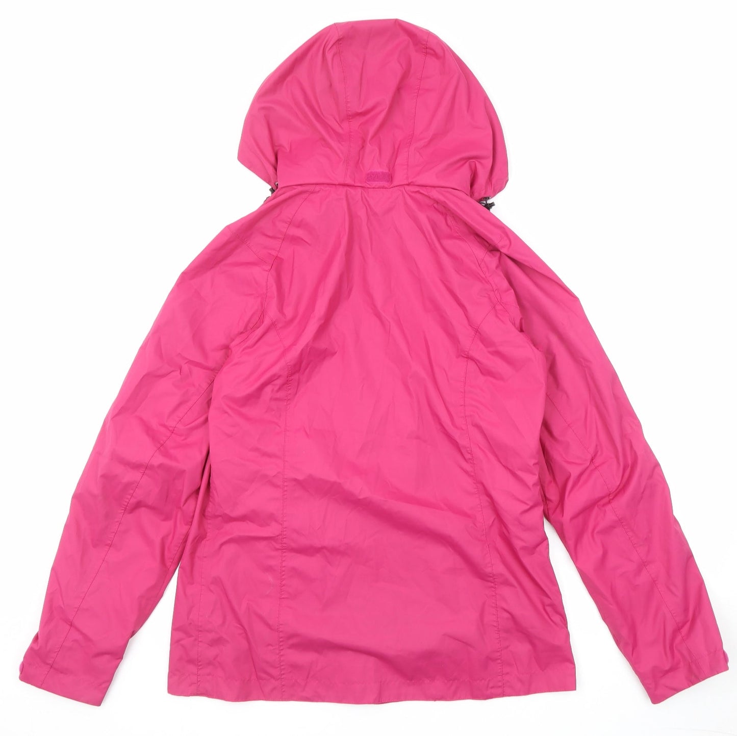 Womens UK Size S Quechua Pink Windbreaker Coat