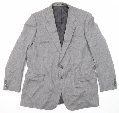 Mens UK Size 46 St Michael Regular Grey Suit Jacket