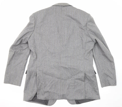 Mens UK Size 46 St Michael Regular Grey Suit Jacket