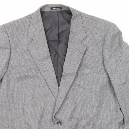 Mens UK Size 46 St Michael Regular Grey Suit Jacket