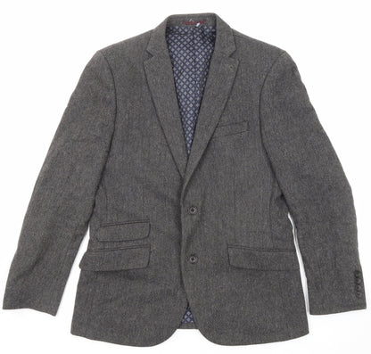 Mens UK Size 40 NEXT Regular Grey Suit Jacket