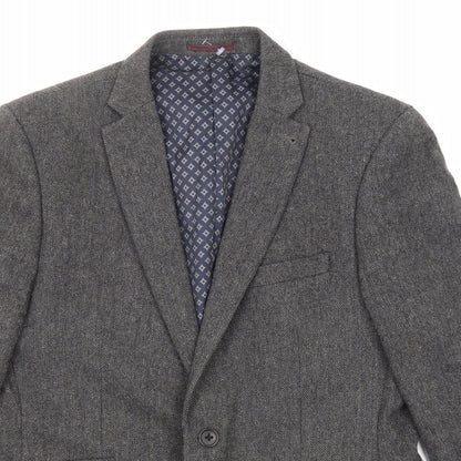 Mens UK Size 40 NEXT Regular Grey Suit Jacket