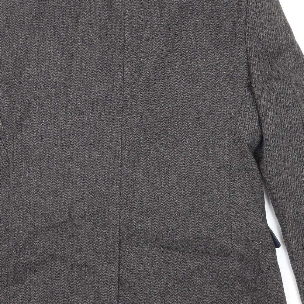 Mens UK Size 40 NEXT Regular Grey Suit Jacket