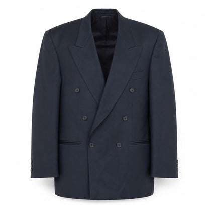 Mens UK Size 40 Marks and Spencer Regular Blue Suit Jacket