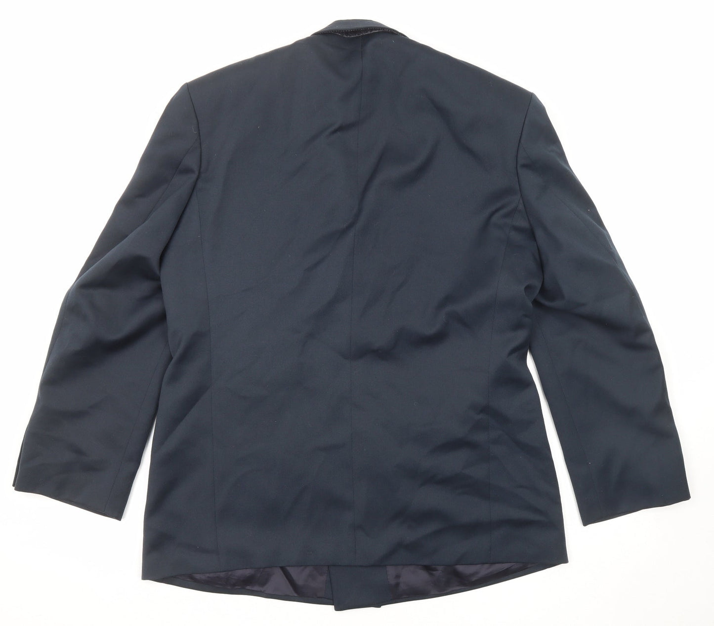 Mens UK Size 40 Marks and Spencer Regular Blue Suit Jacket