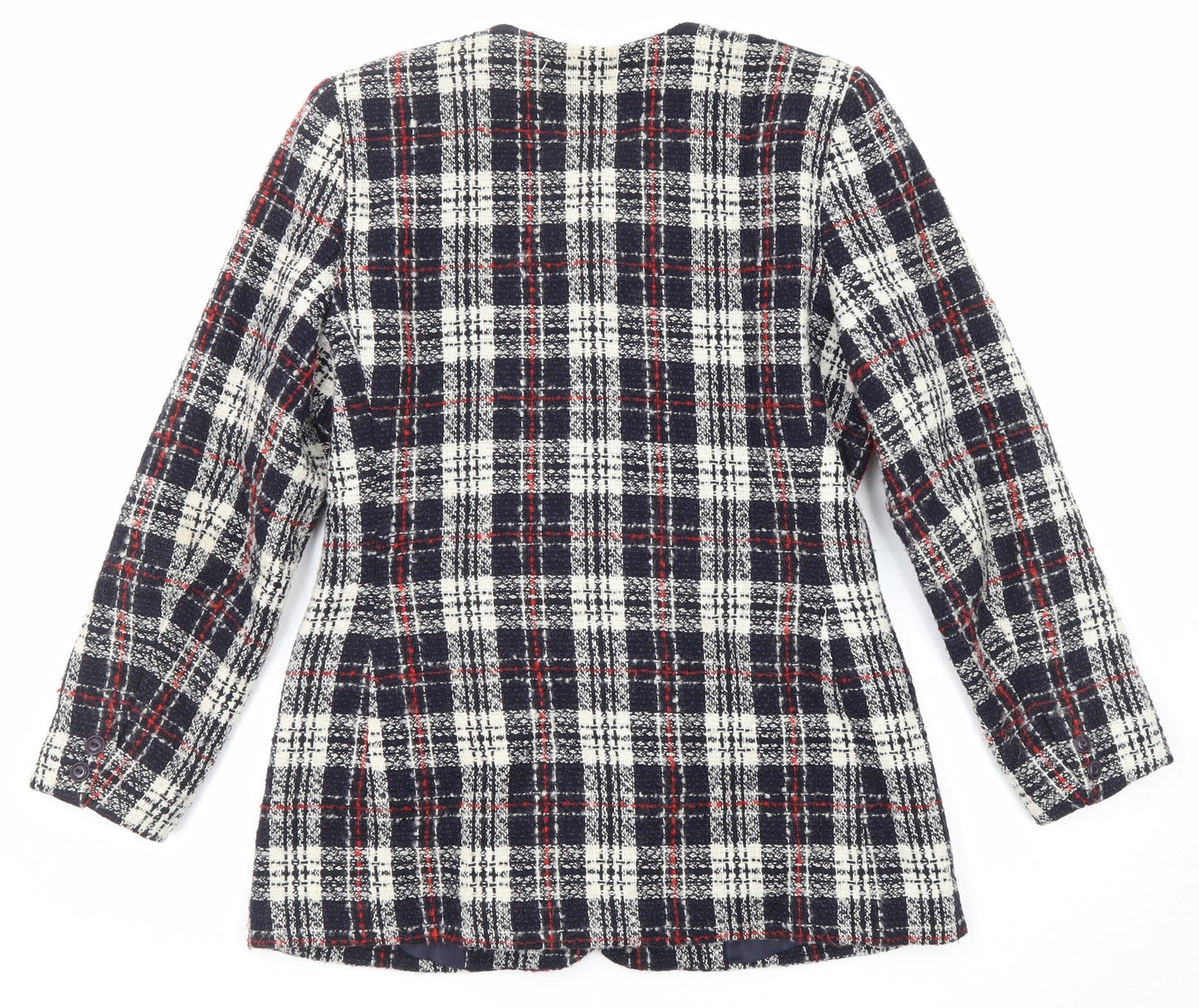 Womens UK Size 14 Debenhams Multicoloured Pea Coat