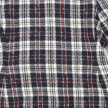 Womens UK Size 14 Debenhams Multicoloured Pea Coat