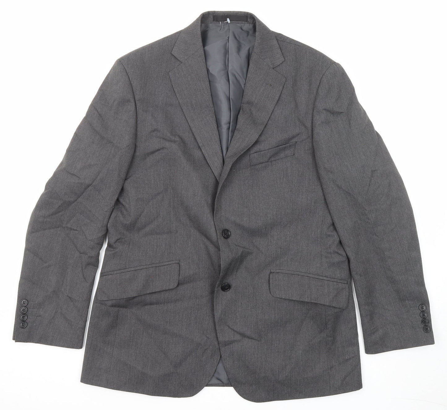 Mens UK Size 40 Marks and Spencer Regular Grey Suit Jacket