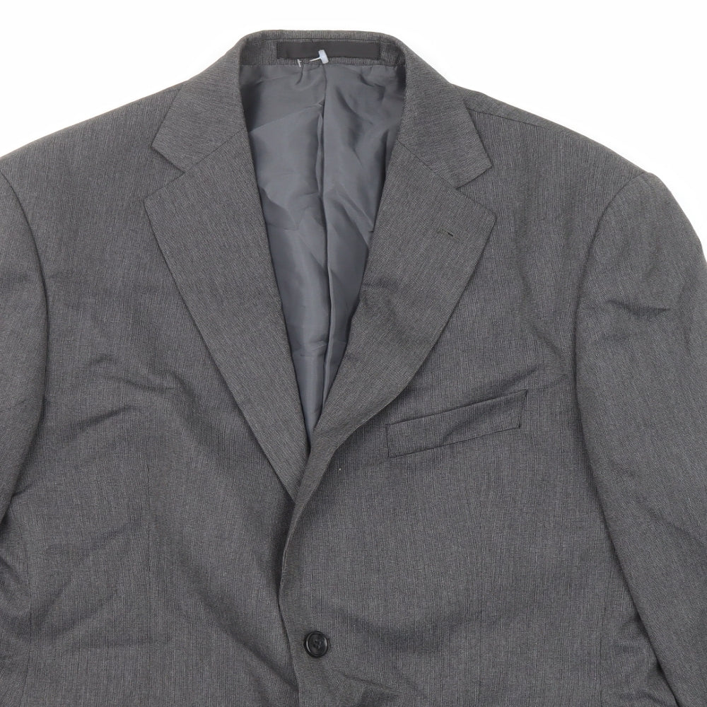 Mens UK Size 40 Marks and Spencer Regular Grey Suit Jacket