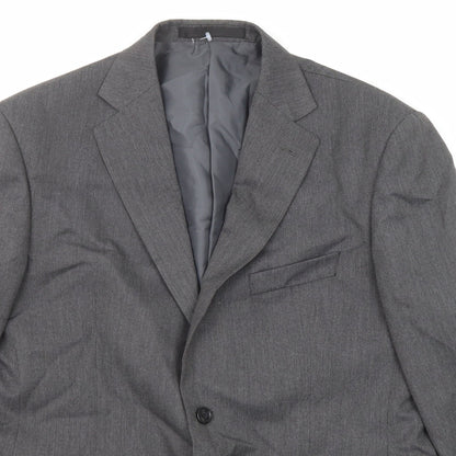 Mens UK Size 40 Marks and Spencer Regular Grey Suit Jacket