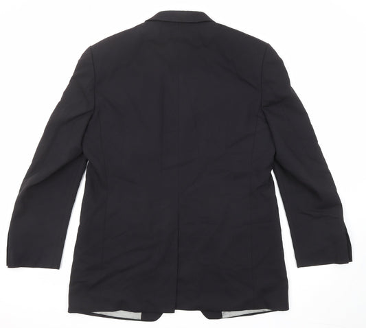 Mens UK Size 42 Marks and Spencer Regular Black Suit Jacket