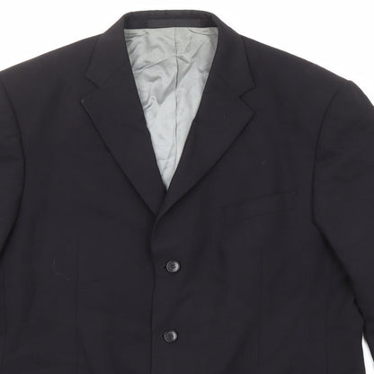 Mens UK Size 42 Marks and Spencer Regular Black Suit Jacket