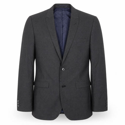 NEXT Mens Grey Polyester Jacket Suit Jacket Size 38 Regular