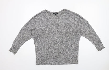 Womens UK Size 10 Dorothy Perkins Grey Pullover Jumper