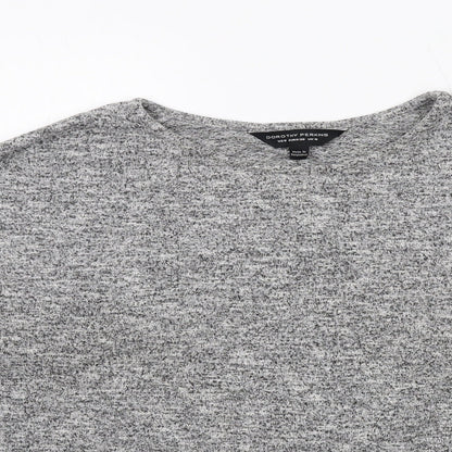 Womens UK Size 10 Dorothy Perkins Grey Pullover Jumper