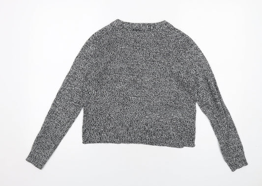 Womens UK Size XS H&M Black Pullover Jumper