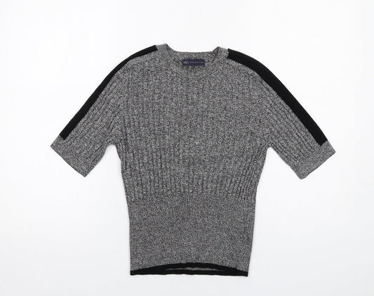 Womens UK Size 12 Marks and Spencer Grey Pullover Jumper