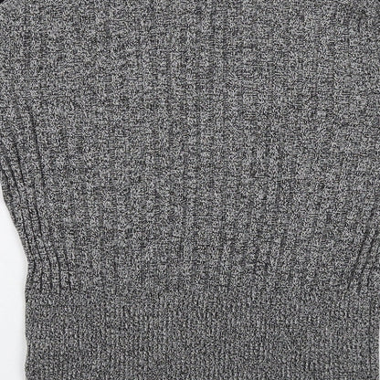 Womens UK Size 12 Marks and Spencer Grey Pullover Jumper