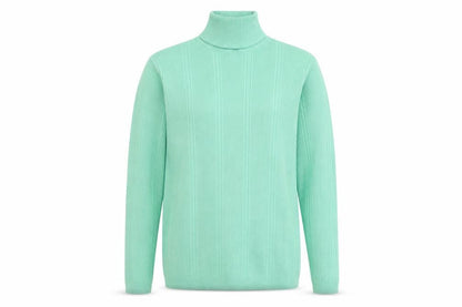 Womens UK Size 8 Marks and Spencer Green Pullover Jumper