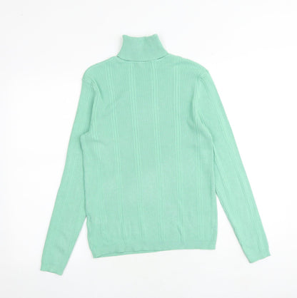 Womens UK Size 8 Marks and Spencer Green Pullover Jumper