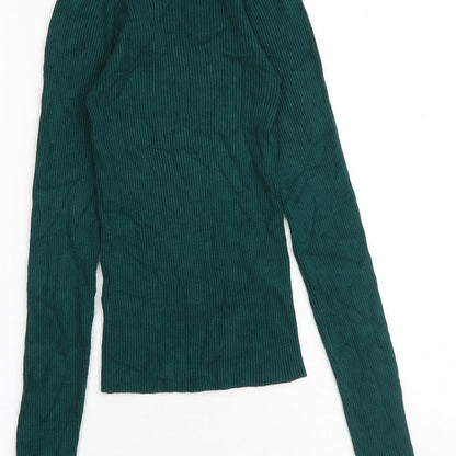 Womens UK Size 6 Miss Selfridge Green Pullover Jumper