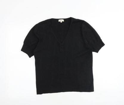 Womens UK Size M CC Black Pullover Jumper