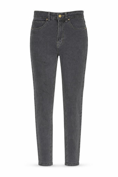 Womens UK Size 8 Pull&Bear Regular Fit Skinny Grey Jeans