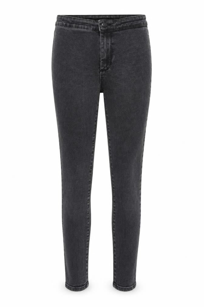 Womens UK Size 10 Denim & Co. Regular Fit Skinny Grey Jeans