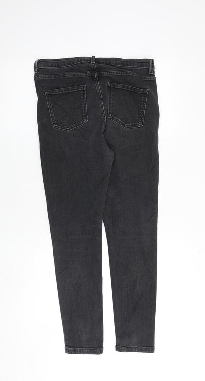 Womens UK Size 12 Marks and Spencer Slim Fit Skinny Grey Jeans