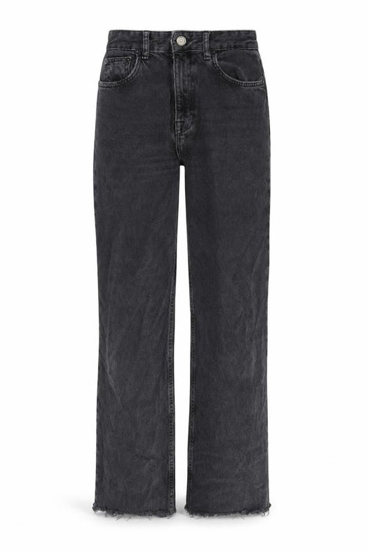 Womens UK Size 8 Pull&Bear Regular Fit Bootcut Grey Jeans