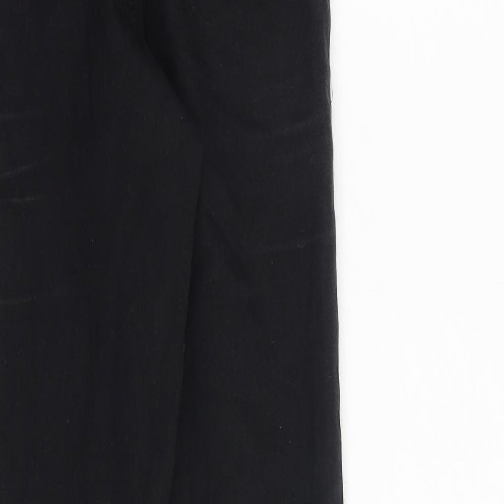 Denim & Co. Womens Black Cotton Skinny Jeans Size 6 Regular Zip