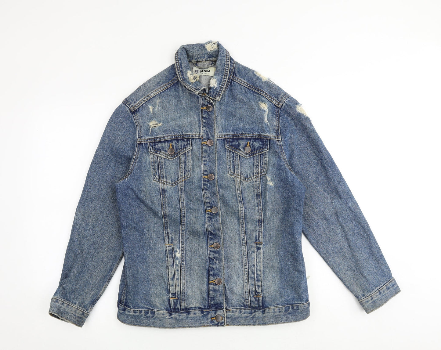 Womens UK Size 10 New Look Blue Jacket